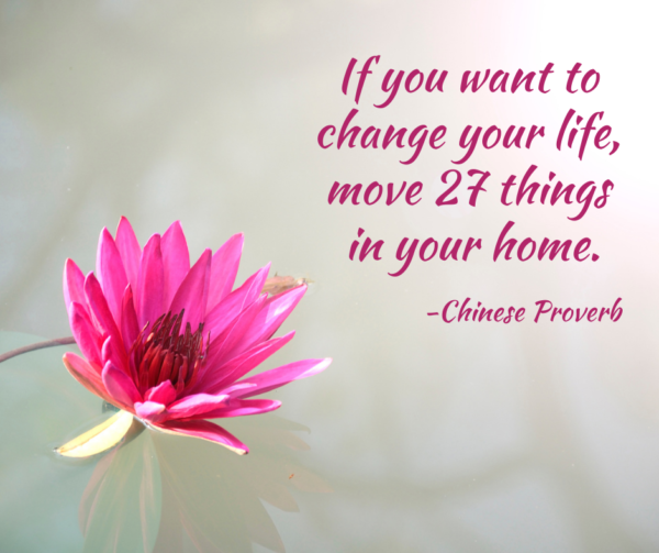 Graphic showing Chinese Proverb